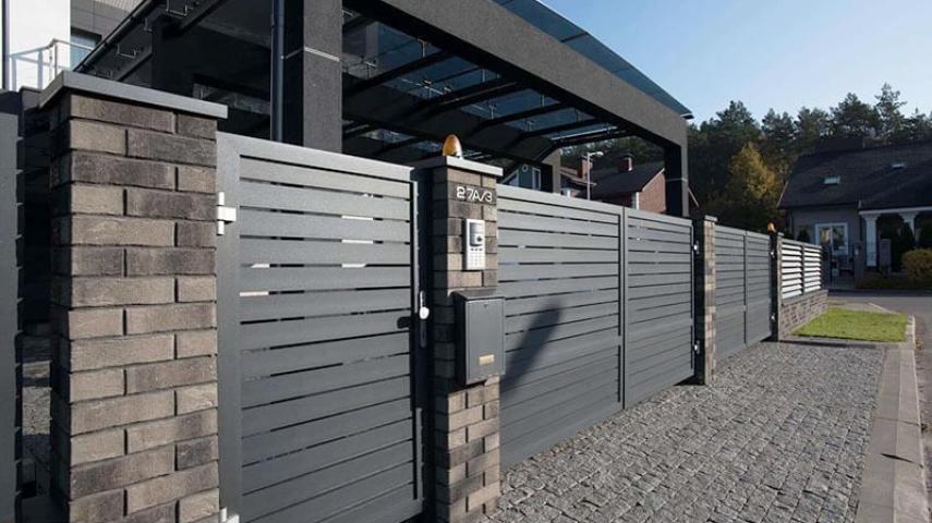 въездные ворота в Тереке